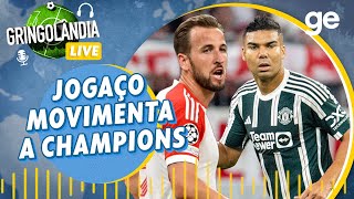 AO VIVO CHAMPIONS LEAGUE BAYERN E UNITED FAZEM JOGAÇO NA PRIMEIRA RODADA  lives  geglobo [upl. by Isolde]