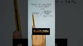 shortsvideo Chemistry Online by Prof IQ Formula amp Lewis Structure of Calcium Hydride education [upl. by Rehoptsirhc618]