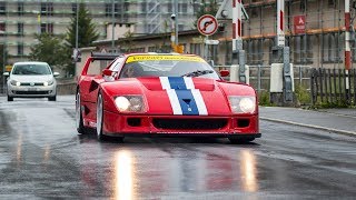 Ferrari F40 LM  Revs Inside Detalls Pure Sound and more [upl. by Airdnek407]