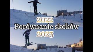 Porównanie skoków 2022 i 2023 Lublin [upl. by Hembree66]