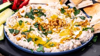 The best Baba Ganoush  Arabic Eggplant Dip [upl. by Assenej]