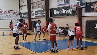 Washington Warriors 63 VS NJ United 22 Game 3 Hoop Group NXT GEN Circuit [upl. by O'Dell]