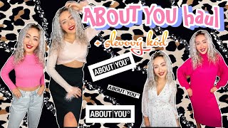 ABOUT YOU 🛍️  haul  slevový kód haul [upl. by Tegirb]