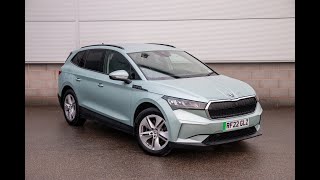 SKODA Enyaq iV E 179ps 60 62 Kwh RF22GLZ [upl. by Yelkcub]