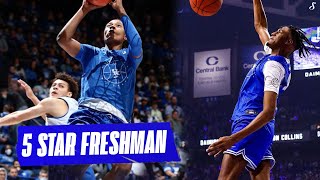 Kentucky Star Freshman Ty Ty Washington amp Daimion Collins DOMINATE Blue amp White Scrimmage [upl. by Yelsek]