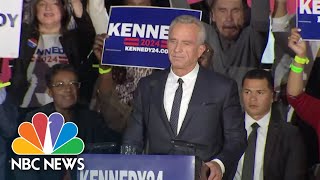 Robert F Kennedy Jr announces Democratic 2024 presidential bid [upl. by Haelak650]