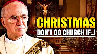 Archbishop Vigano  Shocking All The Churches Will Be Exploded As Christmas Ends Don’t Go There [upl. by Adnoel]