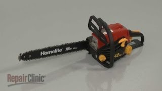 Homelite Chainsaw Disassembly – Chainsaw Repair Help [upl. by Pincas]