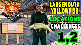 COTW THE ANGLER  SOUTH AFRICA RESERVE  LARGEMOUTH YELLOWFISH  LOCATIONS CHALLENGES 1  2  GUIDE [upl. by Mcclees]