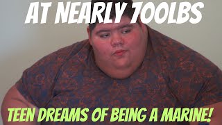 Tommys Incredible 700lb Transformation From Quarter Ton Teen To Future Marine [upl. by Ygief414]