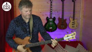 Chowny SWB1 Scott Whitley Signature Short Scale Bass quick demodemonstration [upl. by Halilad699]