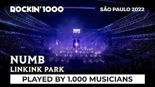 Numb Linkin Park with 1000 musicians  São Paulo 2022 [upl. by Naga]