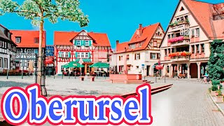 Oberursel City Germany 🇩🇪 Walking tour 4k video [upl. by Midan]