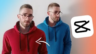 How to Change the Color of Clothes in Video  CapCut Tutorial [upl. by Peyton]