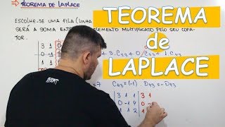 🔴 DETERMINANTES O TEOREMA DE LAPLACE [upl. by Eelyrag883]