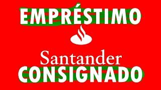 Santander empréstimo Consignado [upl. by Sion]