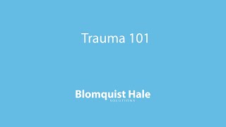 Trauma 101 [upl. by Ahsemik]