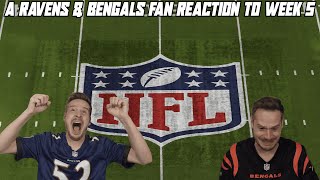 A Bengals amp Ravens Fan Reaction to NFL Week 5 [upl. by Duff]