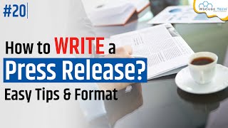 How to Write a Press Release PR Full Guide With Press Release Writing Tips amp Example [upl. by Lil844]