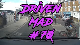 DrivenMad  London Dashcam 70  Stupid Van Impatient Peugeot and Dangerous Cyclist [upl. by Anerual]