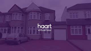 Virtual Viewing of Wensleydale Ave Clayhall 3 bed SemiDetached House For Sale haart estate agents [upl. by Jochebed]