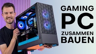 PC Zusammenbauen für Anfänger  ANLEITUNG amp TUTORIAL für AMD amp Intel [upl. by Tsenre]