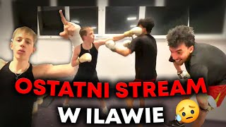 PIERWSZY RAZ AMARA NA SIŁOWNI 🏋️‍♂️ ostatni stream z iławy 😥 [upl. by Ynahpets390]