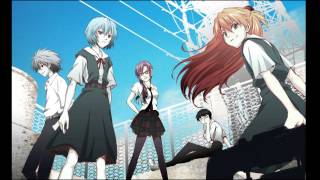 Evangelion 222  Beautiful World Utada Hikaru [upl. by Milurd]