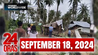 24 Oras Express September 18 2024 HD [upl. by Brinson]