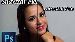 Como Suavizar la piel con Photoshop CC 2017 en español ▐anthonygrfotografia▐ [upl. by Yelkrab249]