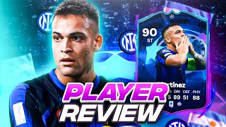 90 UCL RTTF MARTINEZ SBC PLAYER REVIEW  ROAD TO THE FINAL  FC 24 Ultimate Team [upl. by Kayley486]