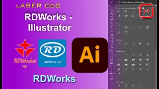 Rdworks  Laser Co2  Instalación  Illustrator [upl. by Rajewski]