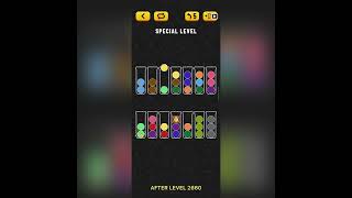 Ball Sort Special Level  Locked Ball after Level 2660 [upl. by Ahsein433]