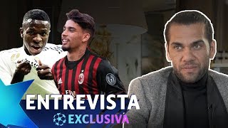 DANIEL ALVES quotVINÍCIUS JR E PAQUETÁ PRECISAM DE BOAS REFERÊNCIASquot  ENTREVISTA EXCLUSIVA [upl. by Nallac]