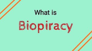 What is Biopiracy How Patent works NEET GURU Biology बासमती चावल Patent case [upl. by Buckden]