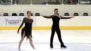 Charlène Guignard amp Marco Fabbri  2022 Lombardia Trophy Free Dance [upl. by Wallach]