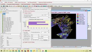 TerrSet Change detection Change Analysis Map persistence Gain amp Loss Step2 [upl. by Vitoria952]