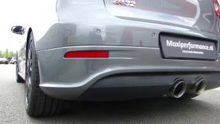 VW GOLF5 R32 EXHAUST  CUT OUT SOUND SPORTUITLAAT UITLAAT by www MAXIPERFORMANCE nl [upl. by Engud]