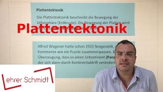 Plattentektonik  Einleitung und Begriffe  Erdkunde  Lehrerschmidt [upl. by Mazonson]