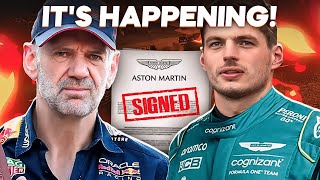 SHOCKING MOVE for Adrian Newey amp Max Verstappen [upl. by Olivero]