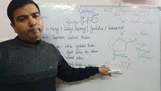 Captopril as Antihypertensive drug with structure IUPAC [upl. by Ordisy]