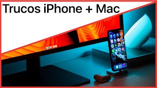 TOP 7 trucos entre tu iPhone y el Mac 📱✚💻 [upl. by Moureaux]