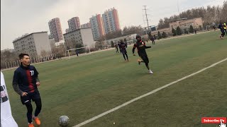 Wolves FC vs Dragon FC Chinese footballfushun league [upl. by Ivo]