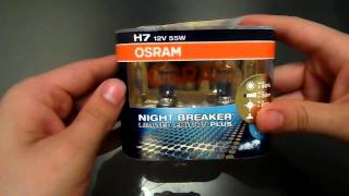 Osram Night Breaker Plus Gold Edition  Unboxing and initial thoughts [upl. by Eat]