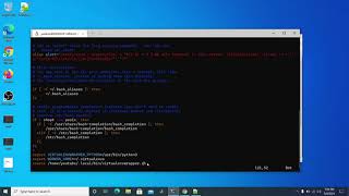 WSL2 windows subsystem for linux setup python3 virtualenv using virtualenvwrapper [upl. by Young]