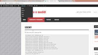 How to make a WordPress Website  Compress the Site 2015 HD [upl. by Canada]