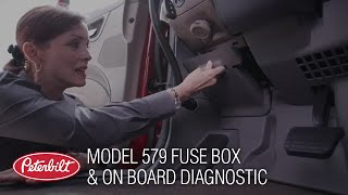 Model 579 Fuse Box amp On Board Diagnostic [upl. by Sparke]