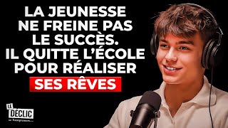 45 millions d’€ à seulement 15 ans  De l’abandon scolaire à lascension d’un entrepreneur prodige [upl. by Ahsiret622]