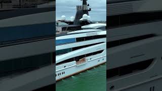 1151m Lürssen superyacht Ahpo in Miami [upl. by Bushweller]