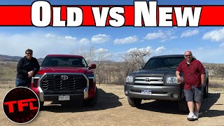 Old vs New How Much Has The Toyota Tundra Changed Over The Years [upl. by Seif]